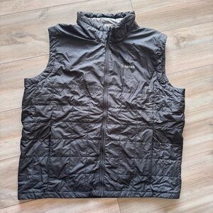 Simms Men’s Insulated Quilted Vest Black XXL Lightweight Outdoor Fishing Hiking